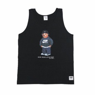 Gimme Five Kush Bear Tank Top (Black)