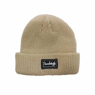 Heads High Short Beanie (Beige)