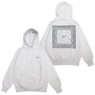 Heads High Bandana Logo Hoodie (Ash Grey)