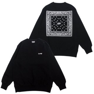 Heads High Bandana Logo Crewneck  (Black)