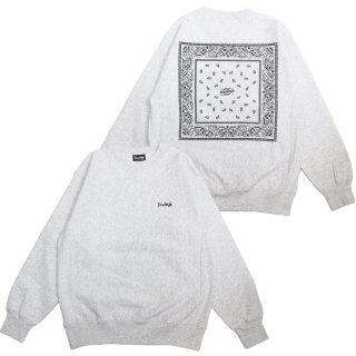 Heads High Bandana Logo Crewneck  (Ash Grey)