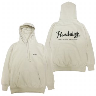 Heads High Original Logo Hoodie  (Beige)