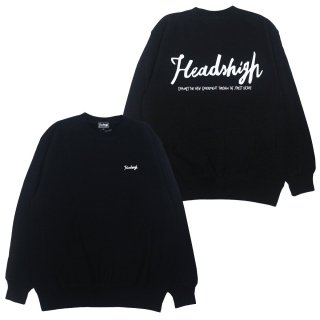 Heads High Original Logo Crewneck (Black)