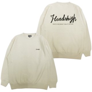 Heads High Original Logo Crewneck (Beige)