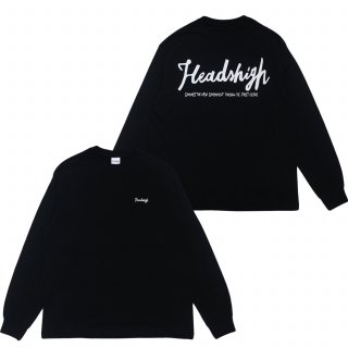 Heads High Original Logo L/S Tee (Black)