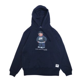 Gimme Five Kush Bear Hoodie (Navy)