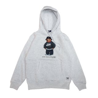 Gimme Five Kush Bear Hoodie (Ash)