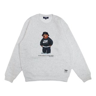 Gimme Five Kush Bear Crew Neck (Ash)