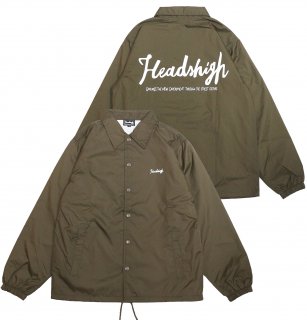 Heads High Original Logo Coach jacket (Chocolate)