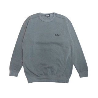 Heads High Embroidery Logo Vintage Wash Crewneck (Grey)