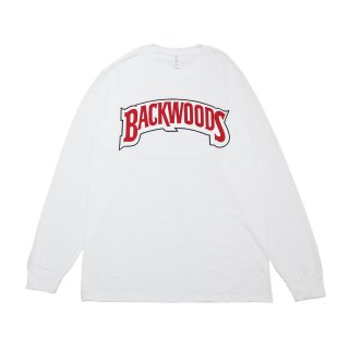 Backwoods Logo L/S Tee (White)