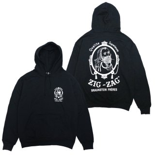 Zig-Zag Logo HoodieBlack