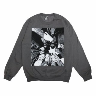 Wu Tang Clan Photo Crewneck SweatCharcoal