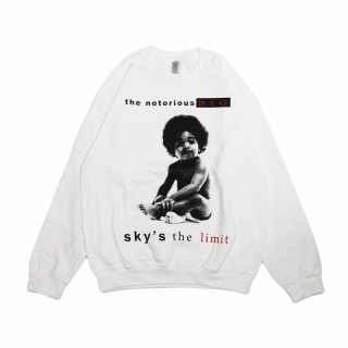 Notorious Big Crewneck SweatWhite