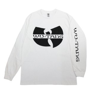 Wu Tang Clan Logo L/S Tee (White)