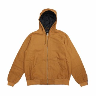 Select Duck Zip Up Hoodie jacket (Camel)