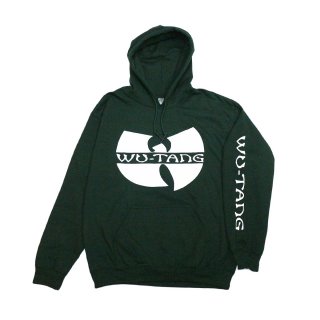 Wu Tang Clan Logo HoodieForest Green