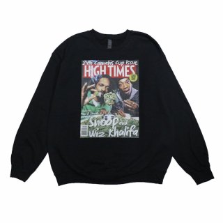 High Times Snoop Dog & Wiz Khalifa Crewneck Sweat (Black)