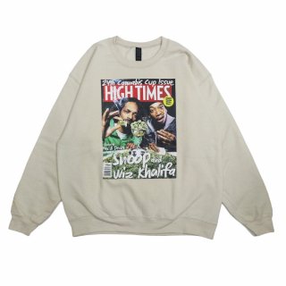 High Times Snoop Dog & Wiz Khalifa Crewneck Sweat (Sand)