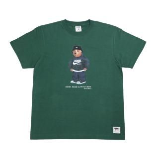 Gimme Five Kush Bear Tee (Dk.Green)