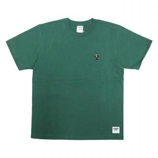 Gimme Five Kush Bear Embroidery Tee (Dk. Green)