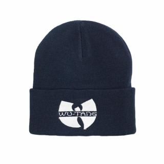 Wu Tang Clan Logo Embroidery Beanie (Navy)