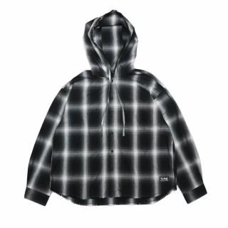 Heads High Ombre L/S Shirt Hoodie (Black)