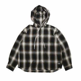 Heads High Ombre L/S Shirt Hoodie (Beige)