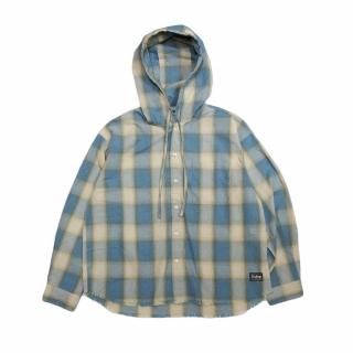 Heads High Ombre L/S Shirt Hoodie (Blue)