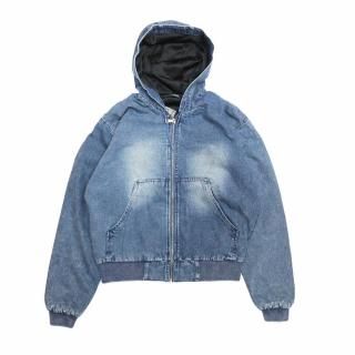 Select Zip Up Hood Jacket (Denim)
