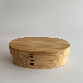 りょうび庵 大館曲げわっぱ こばん弁当箱(中)