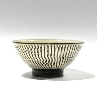 小鹿田焼 坂本浩二窯 4.5寸 大きめ 飯椀 茶碗