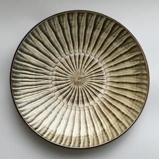 小鹿田焼 大皿 坂本浩二窯