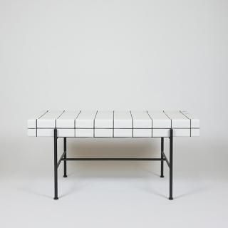 GRID TILE COFFEE TABLE