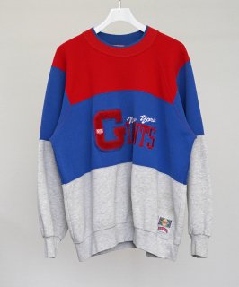 USED WEAR90s NUTMEG New York Giants Crew Sweat
