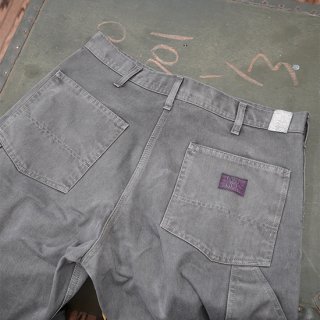 USED WEARUS Made GUNG-HO Painter Pants Black Dyde