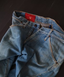 USED WEARLevis RED Warped Comfort Fit INDIGO