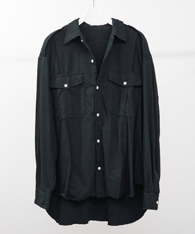 CURRENTAGE / ơLayard Shirt Jacket