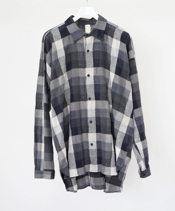 O PROJECT / ץȡ  Big Check Regular Shirt			