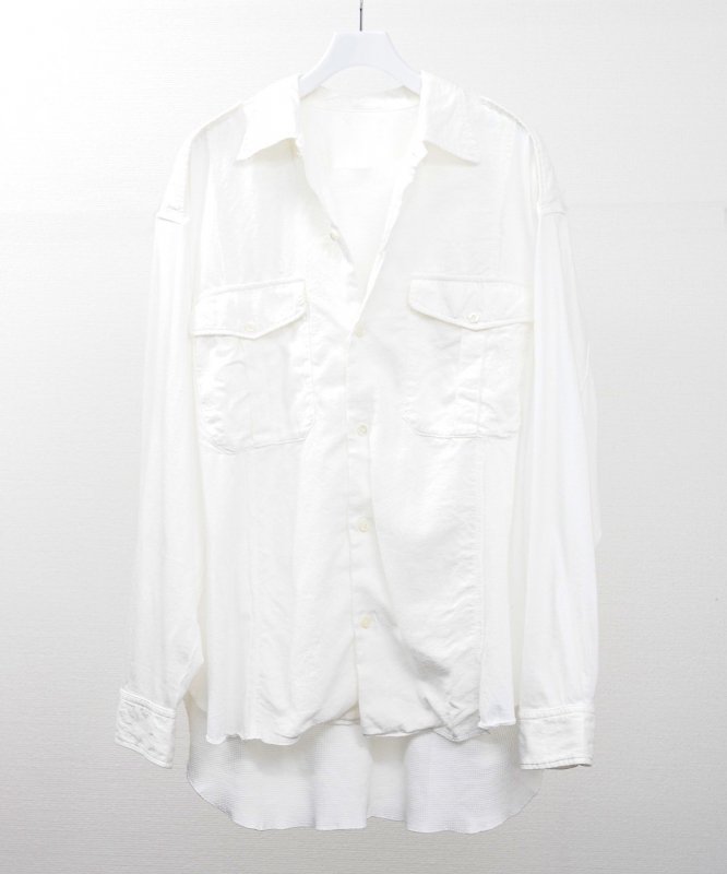 CURRENTAGE / ơLayard Shirt Jacket