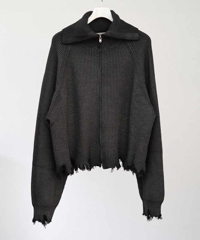 CURRENTAGE / ơZip-up Sweater