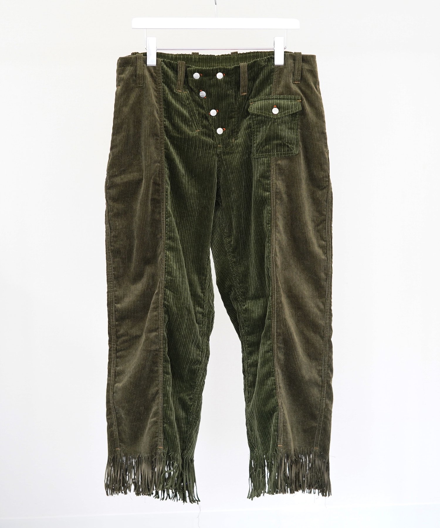 FORTUNE W.W.D. / եCORDUROY TA FRINGE PANTS