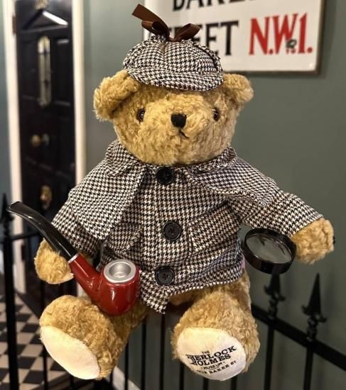シャーロック・ホームズのテディベア シャーロック・ホームズ テディベア - 英国アンティーク博物館
