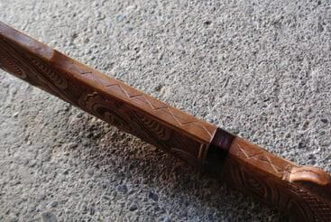 アイヌ民具 タシロ（山刀）