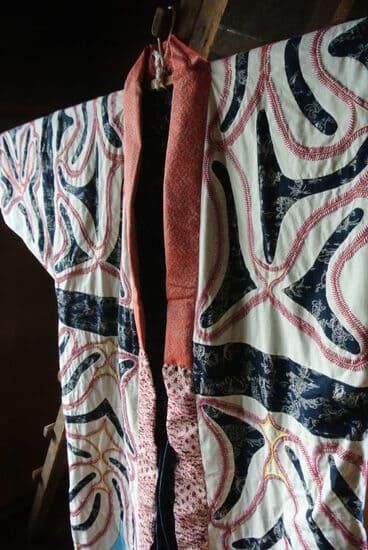 アイヌカパラミプルウンペ民族衣装着物古いです木綿衣