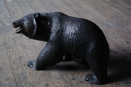 茂木多喜治（北雪）木彫り熊