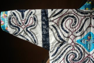 アイヌ民族衣装　カパラミプ　木綿衣　着物