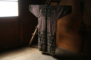 アイヌ民族衣装 チカルカルペ 木綿衣 着物