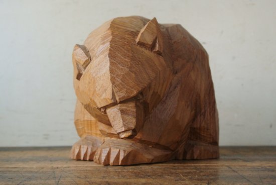 引間二郎（木歩）木彫り熊
