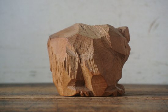 柴崎重行 「這熊」 木彫り熊